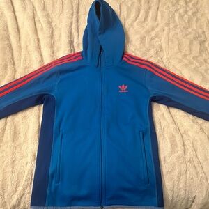 Adidas Vintage Stripes Original. Blue and red